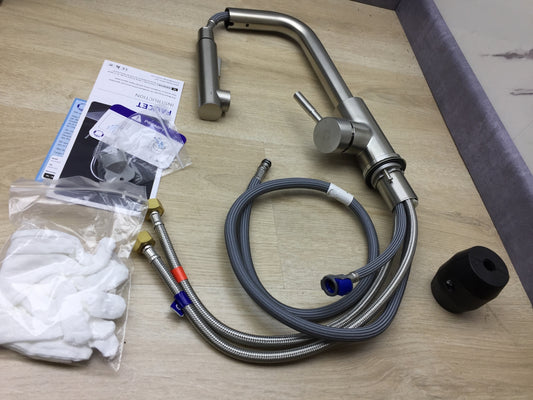 CECIPA Hochdruck Wasserhahn Küche Ausziehbar, Wasserhahn, I15172