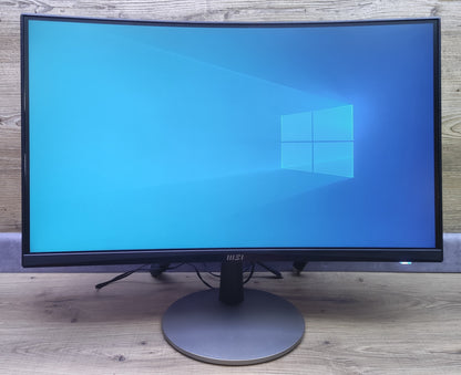 MSI PRO MP242C Curved Monitor 23.6" FHD 1920x1080 VGA HDMI 75Hz Lautsprecher