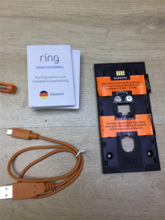 Ring Video-Türklingel WLAN HD Bewegungserkennung I31566
