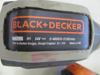 Black&Decker STC5433 54V DualVolt Akku-Rasentrimmer DEFEKT!! Y05427