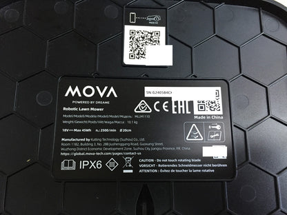 Dreame Mova 600 robotic lawnmower MLLM1110 for lawns up to 600 m² I33407