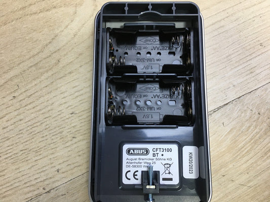 ABUS Bluetooth-Tastatur HomeTec Pro CFT 3100 BT silber, I34003