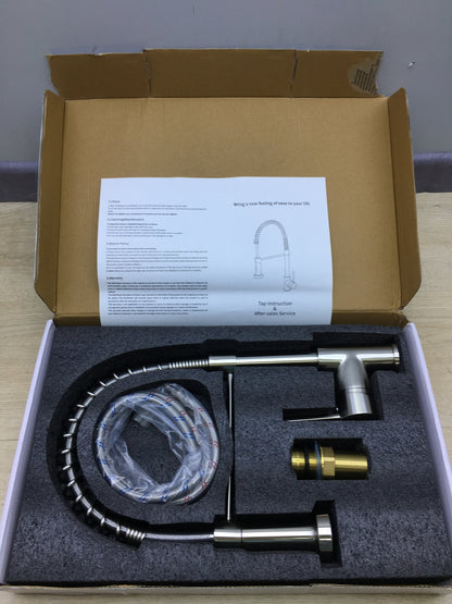 ATopoler Küchenarmatur mit Handbrause, 360 ° drehbar, Wasserhahn, I19140