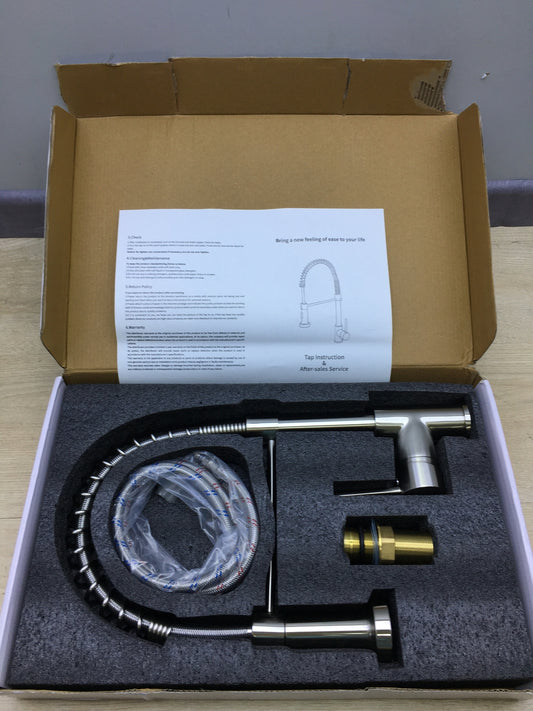 ATopoler Küchenarmatur mit Handbrause, 360 ° drehbar, Wasserhahn, I19140