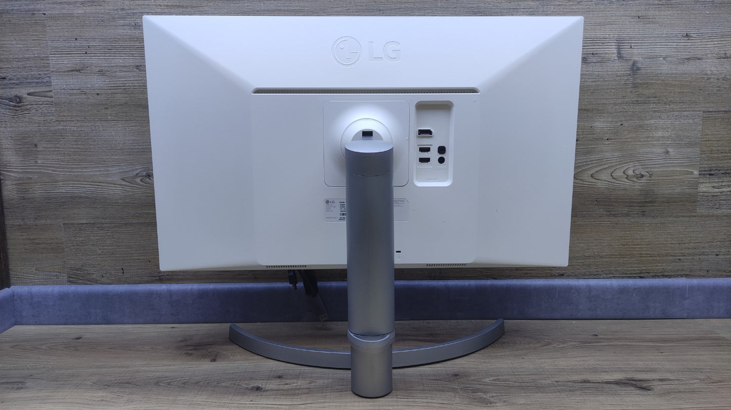 LG 27UL650-W 4K Monitor 27" UHD 3840x2160 HDR10 HDMI DP IPS AMD FreeSync weiß