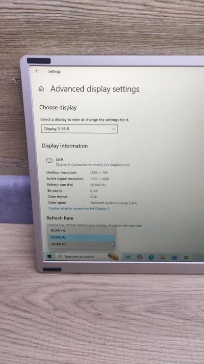 Kwumsy S6 Tragbarer Monitor Erweiterung für Laptop 15,6 1920x1080 HDMI USB-C
