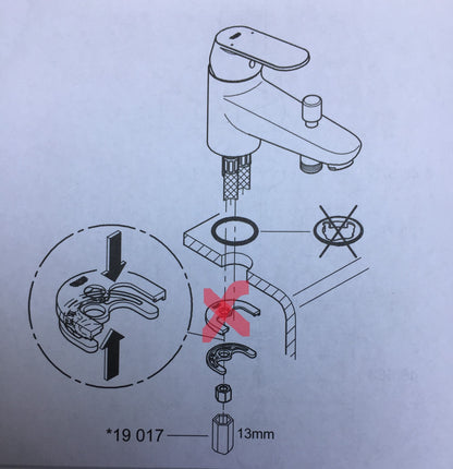 Grohe Eurosmart Cosmopolitan Mischbatterie 32836000 Silber, I33318