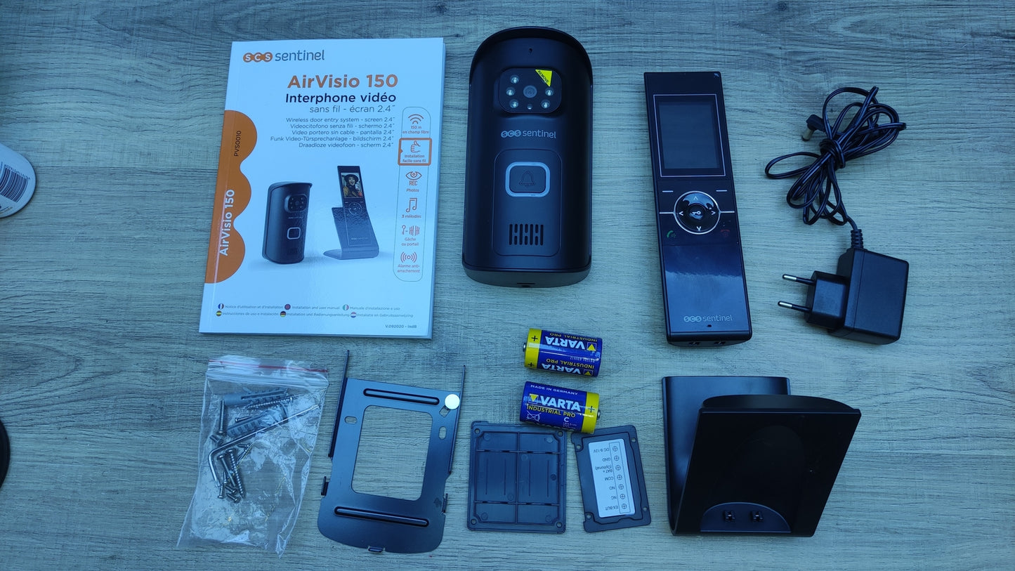 SCS SENTINEL PVS0010 AirVisio 150 Videotel 150-Videoüberwachung, I32624