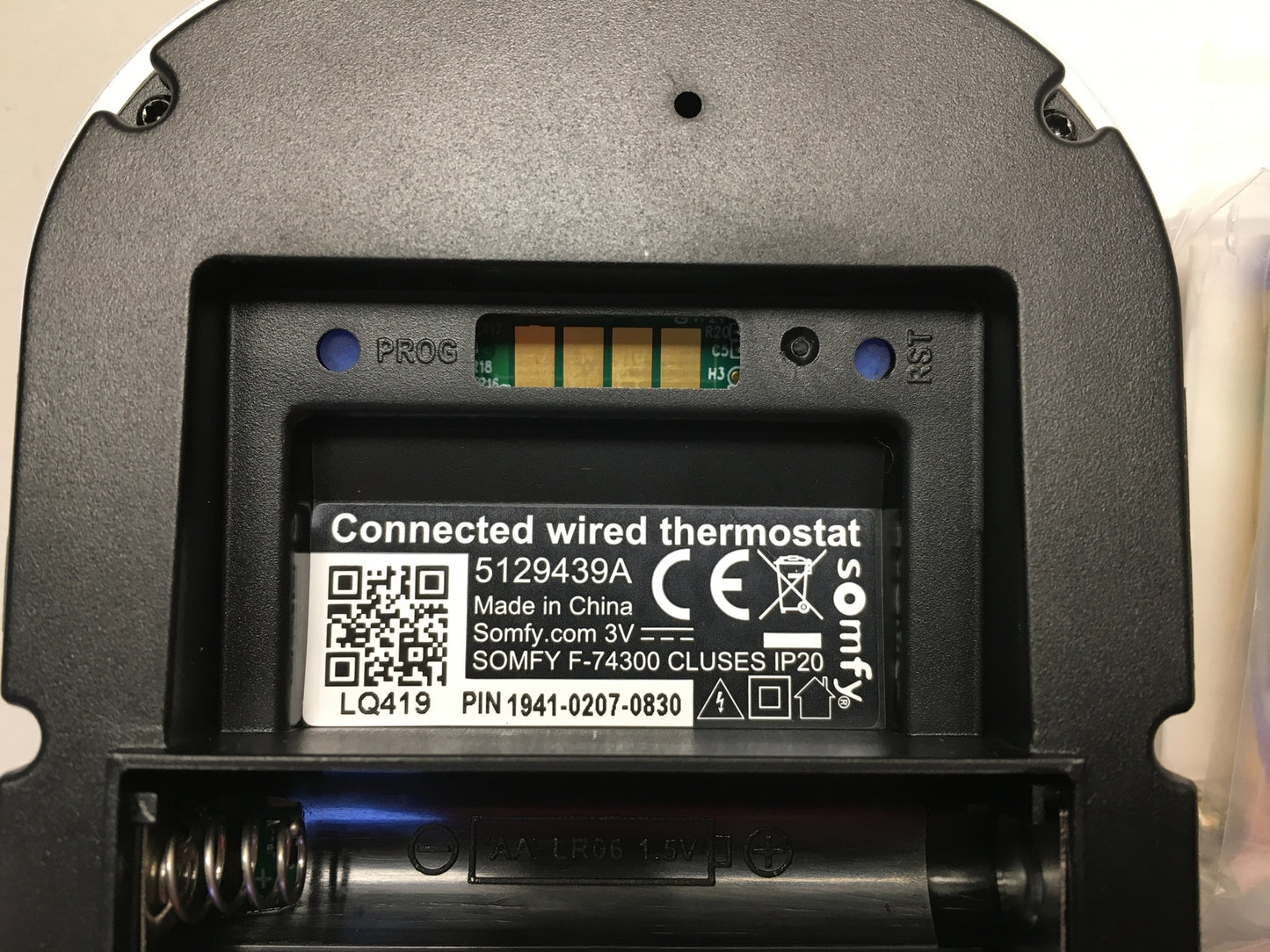 Somfy 2401498 Funk-Thermostat für Heizung oder Einzelkessel, I11077