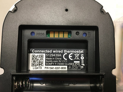 Somfy 2401498 Funk-Thermostat für Heizung oder Einzelkessel, I11077