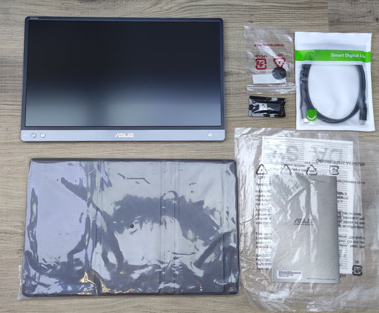 ASUS ZenScreen MB14AC portable monitor 14" Full HD 1920x1080 USB Type-C silver 