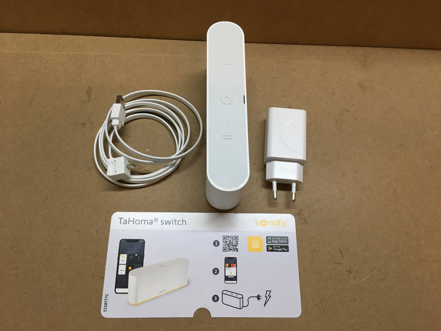 Somfy-TaHoma Switch 1870595 Steuerzentrale, intelligente Steuerung, I32141