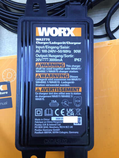 WORX Landroid Vision L1300 Mähroboter WR213E.1 für Gärten bis 1300m², I33293