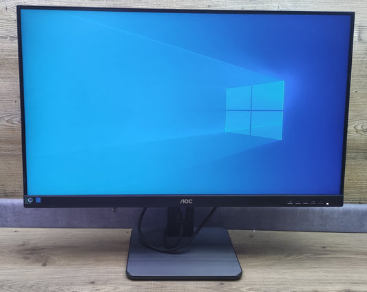 AOC 27P2C Monitor 27" FHD 1920x1080 IPS HDMI DP USB-C AMD FreeSync 75Hz black 