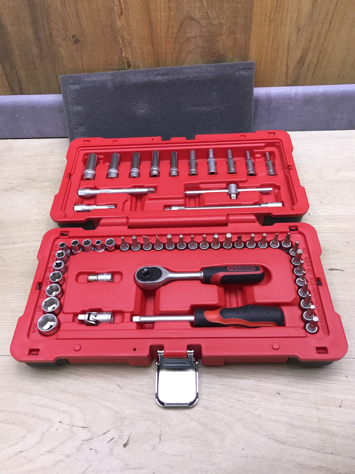 KS Tools 951.0652 1/4" Steckschlüssel-Satz, 52-tlg., I27900