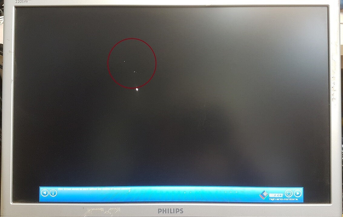 Philips S-line 220SW8FS1/00 widescreen monitor 22" WSXGA 1680x1050 VGA DVI 5ms