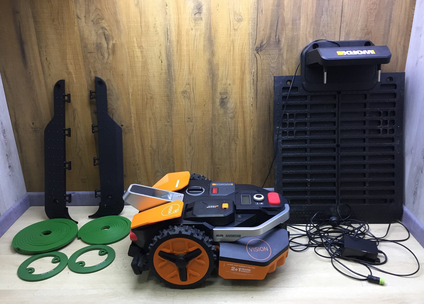 WORX Landroid Vision M800 Mähroboter WR208E.1 für Gärten bis 800m² I33562