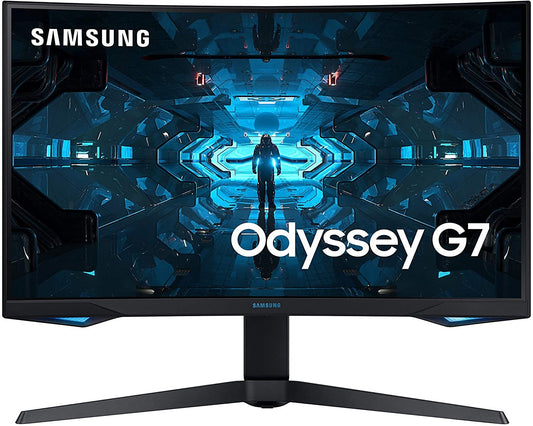 Samsung Odyssey C27G73TQSU Gaming QLED Monitor 27" 2560x1440 HDR G-Sync 240Hz