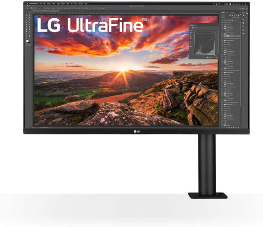 LG UltraFine 32UN880-B Ergo 4K Gaming Monitor 31.5" UHD 3840x2160 USB-C FreeSync 