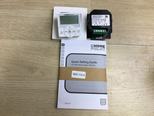 HOMEPILOT 10501001 Premium timer, roller shutter switch with timer, I32903 