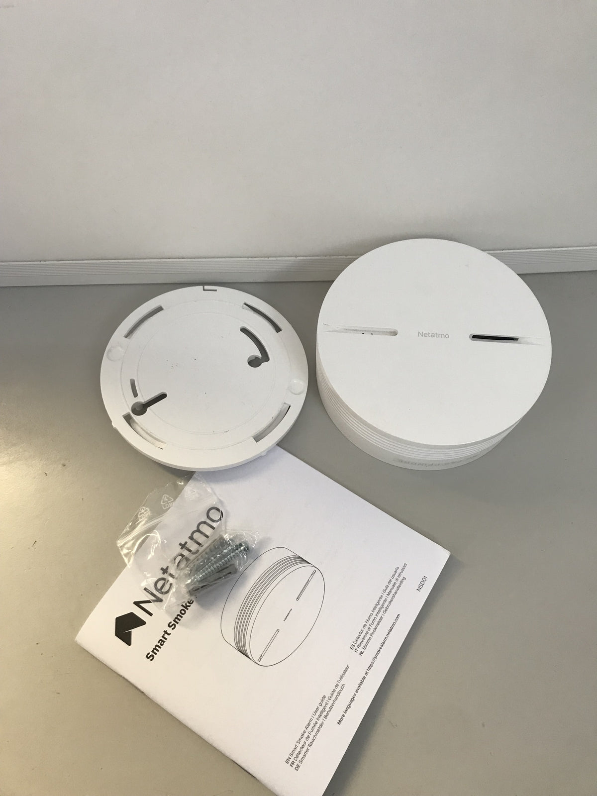 Netatmo Intelligenter Rauchmelder NSD01, automatische Tests, Rauchalarm, I32871