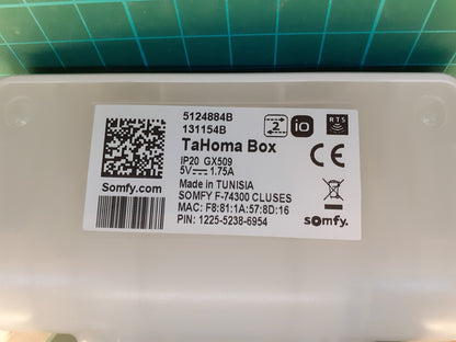 Somfy 2401354 TaHoma Premium Smart Home Steuerung, I05177