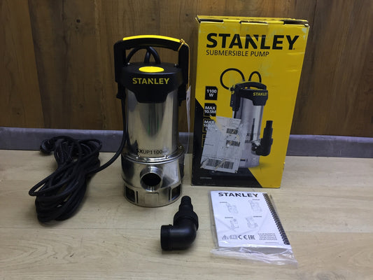 Stanley SXUP1100XDE submersible pump for dirty water (1100 W, 16,500 l/h), I33030 