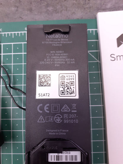 Netatmo Smarte Video Türklingel mit Kamera, WLAN, 2-Wege-Audio, I17859