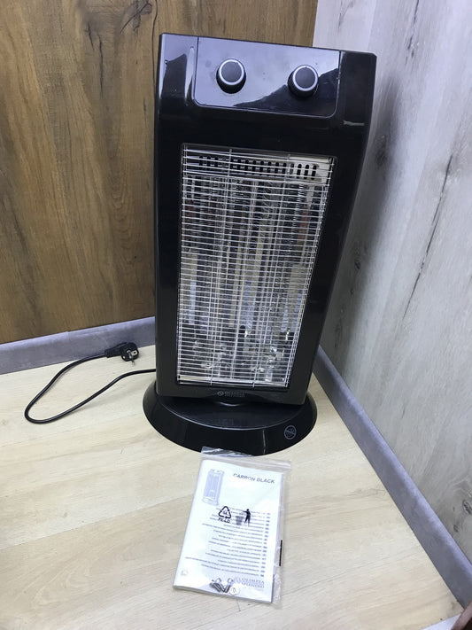 OLIMPIA SPLENDID 99579 Carbon Black Radiant Heater, I30988 