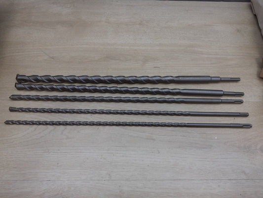 Rolson SDS Plus Bohrer Set 600mm 5Pc (10-12-16-22-25 mm), AM48694, I18797