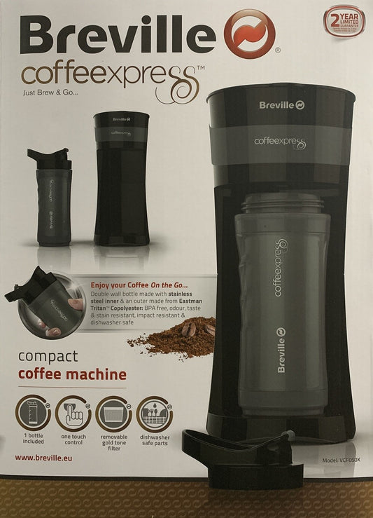 Breville VCF050 Coffee Express Kaffeemaschine Filter 1 Flasche ToGo