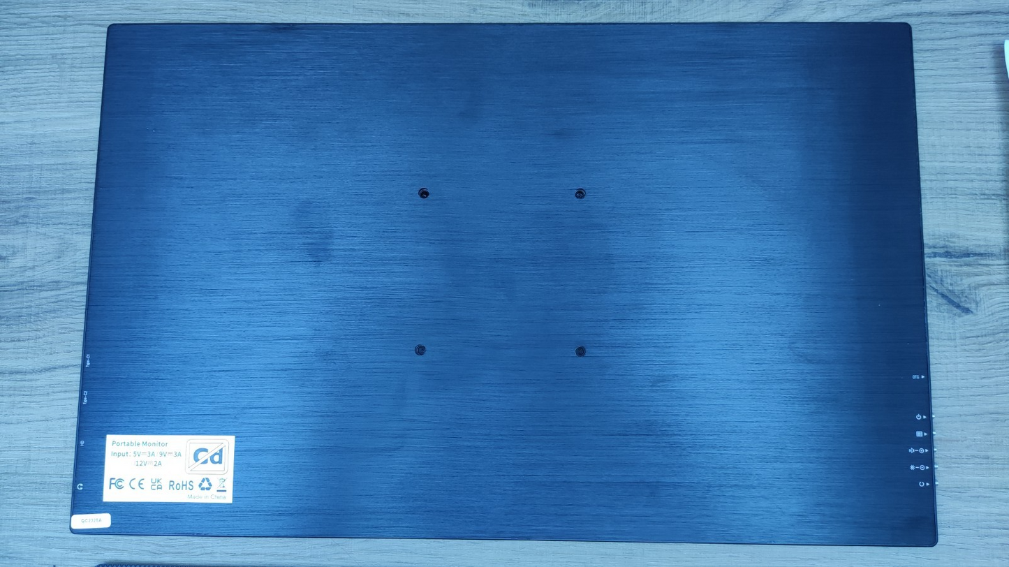 Uperfect Tragbarer Monitor 17,3" 1920x1080 USB-C Mini HDMI 144Hz Lautsprecher