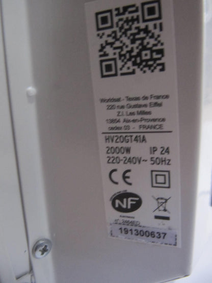 CARRERA HV20GT41A Heizkörper 2000 W, I00613