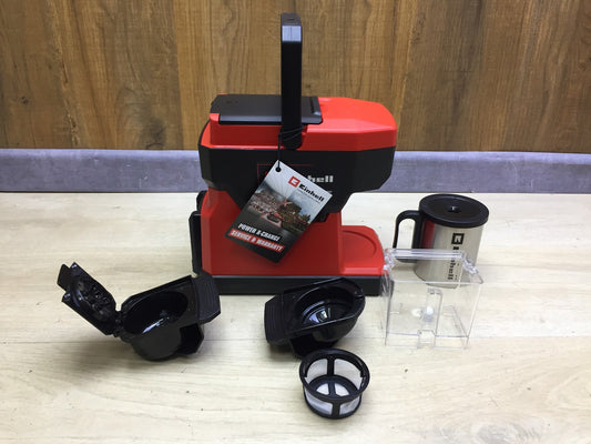 Einhell Cordless Coffee Machine TE-CF 18 Li Solo (4609990) 18V 240 ml, I33503 