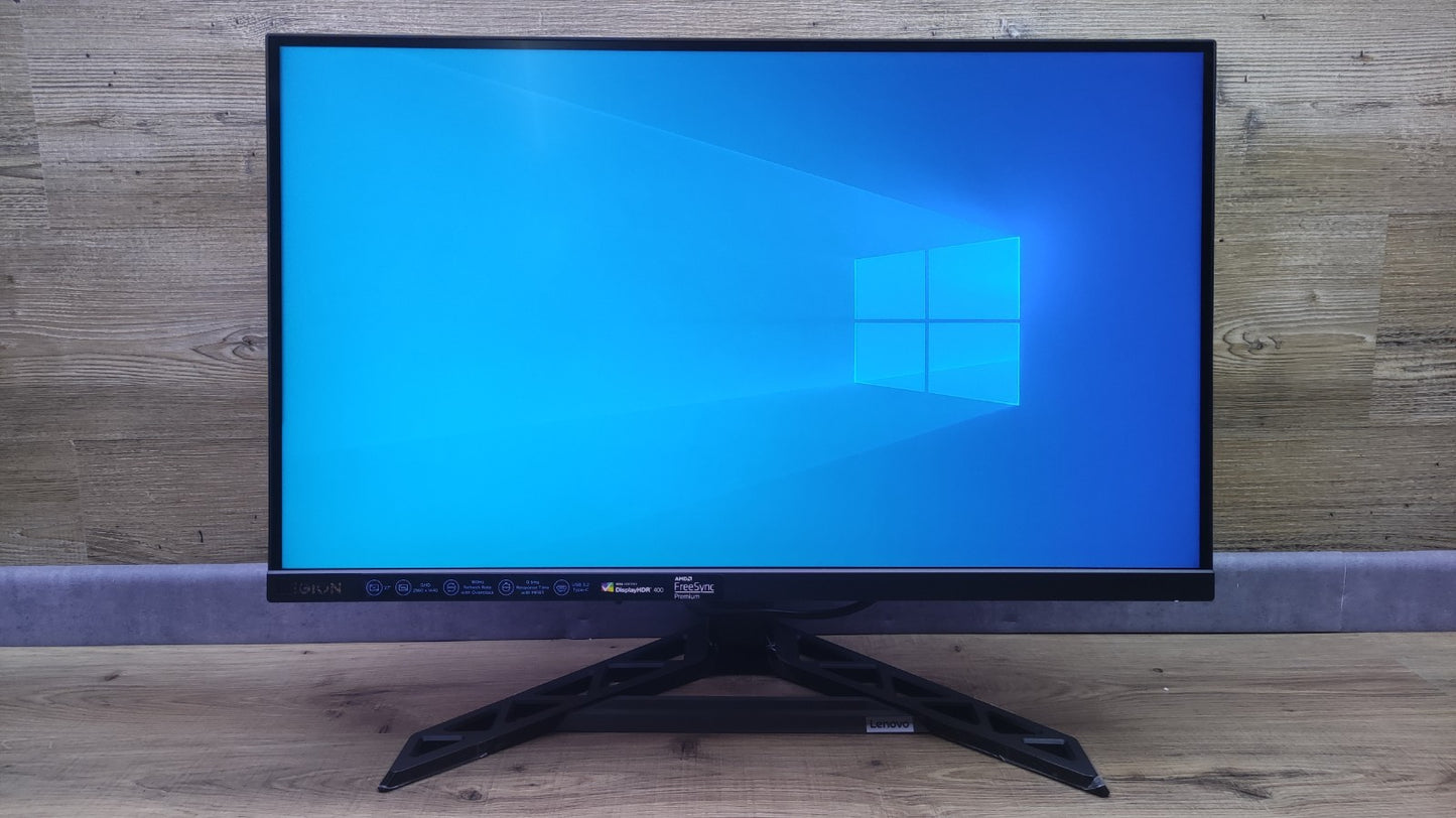 Lenovo Legion Y27h-30 Gaming Monitor 27" 2560x1440 HDR FreeSync 180Hz OC 0.5 ms