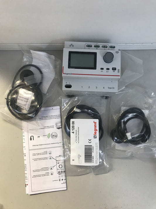 Legrand 199119 Ecocomputer-Set Drivia with Netatmo, modularer Ökomotor, I33052