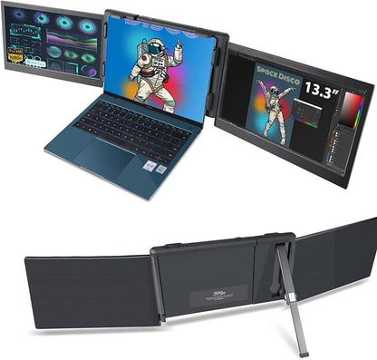 Teamgee Portable Triple Monitor Extender P2 PRO 13.3" FHD 1920x1080 IPS USB-C 