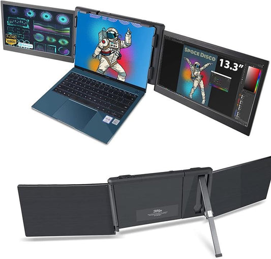 Teamgee Portable Triple Monitor Extender P2 PRO 13.3" FHD 1920x1080 IPS USB-C 