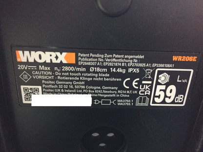 WORX Landroid Vision M600 Mähroboter WR206E, für Gärten bis 600qm, I33687