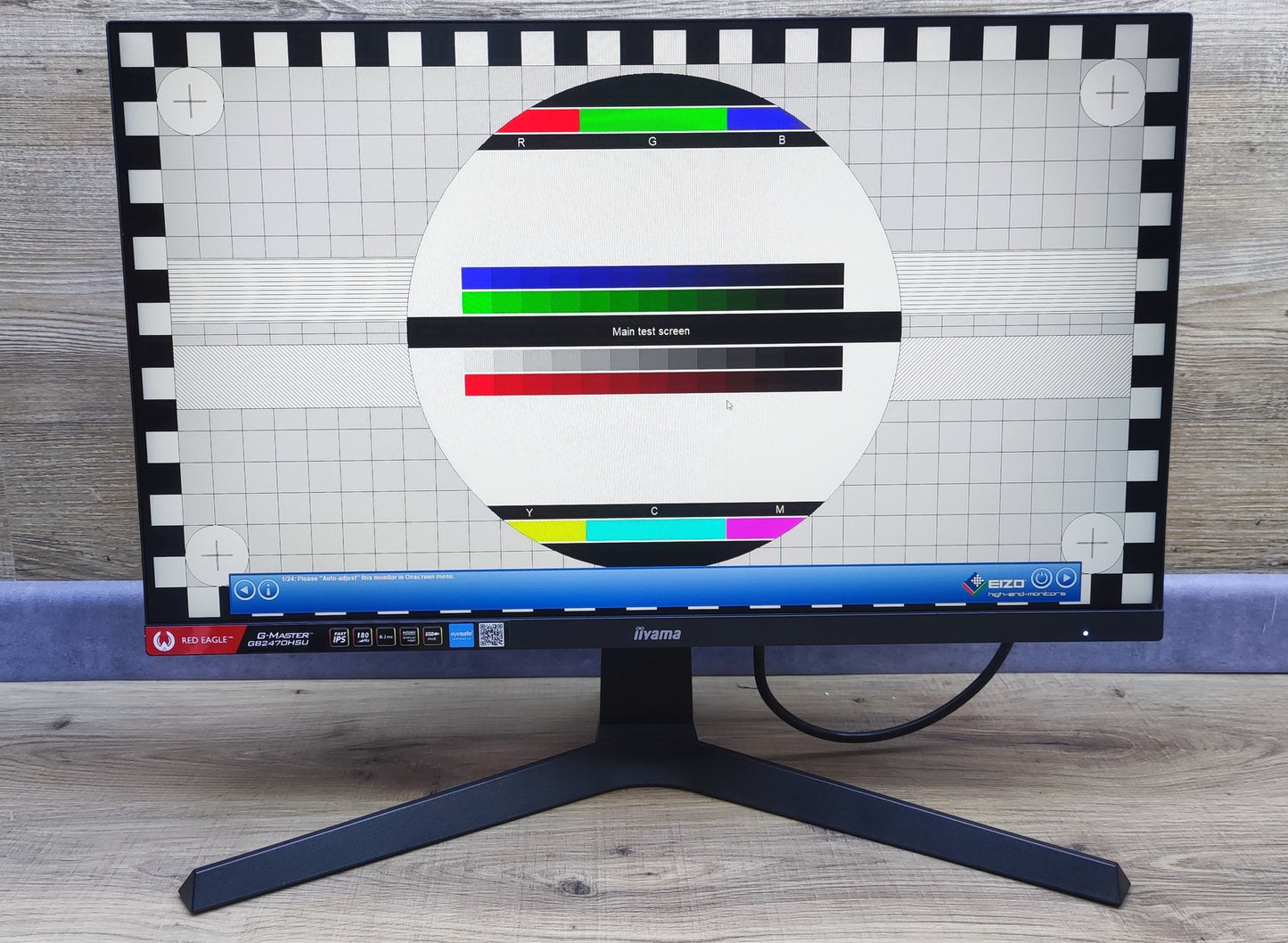 Iiyama G-Master GB2470HSU-B1 Red Eagle Monitor 23.8" FHD 1920x1080 165Hz 0.8ms