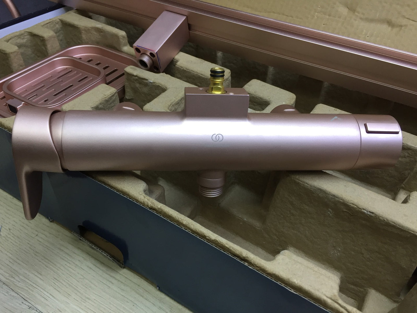 Ideal Standard BD584RO Alu+ Duschsystem mit Ceraflow Brausearmatur, I33127