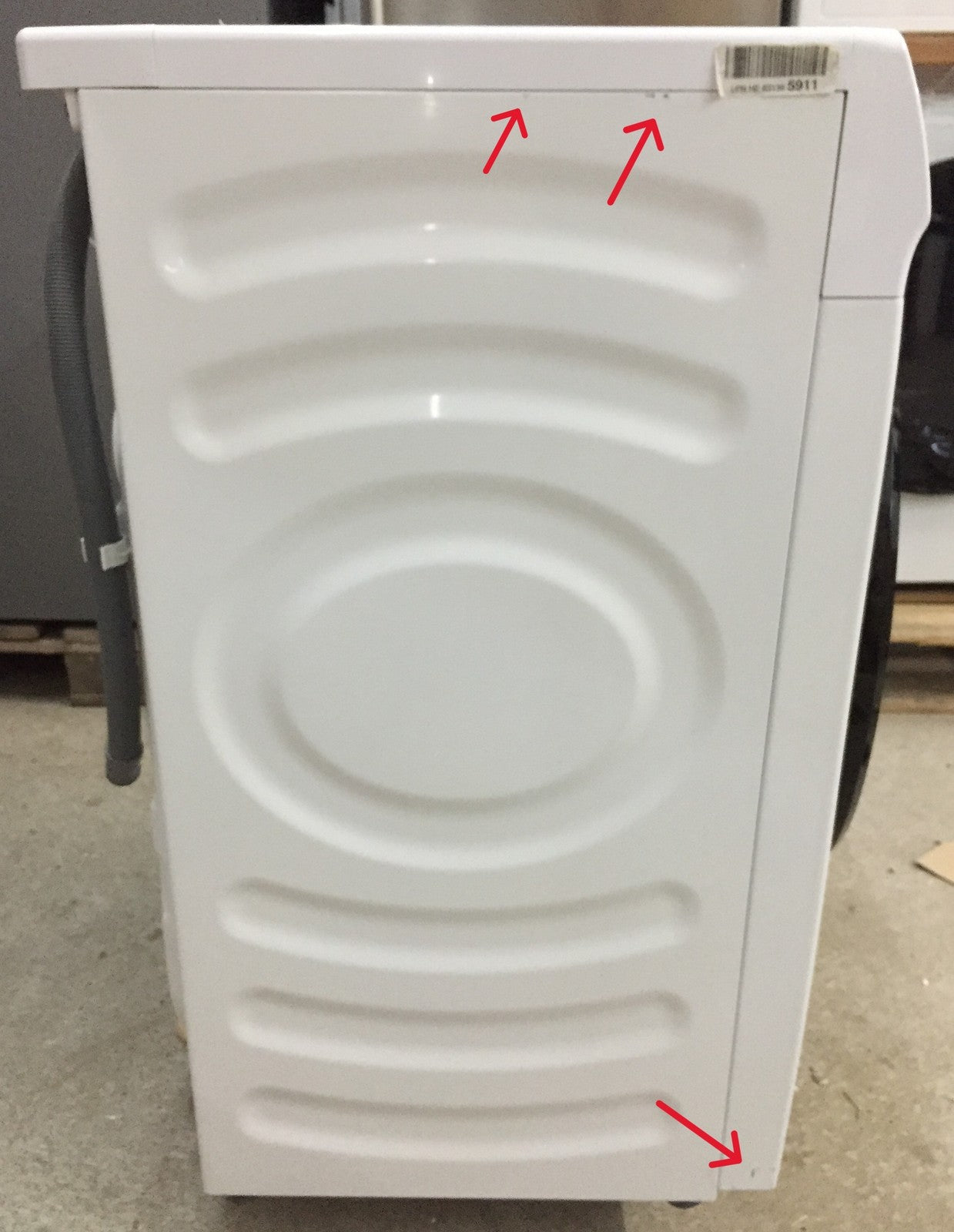 Hisense WFQA7014EVJM Waschmaschine 7 kg weiß EEK: A I34383