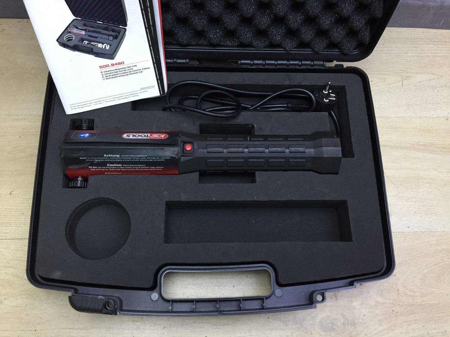 KS Tools 500.8480 Induktions-Heizpistole, I33647
