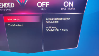 LG UltraGear 32GR93U-B 4K Gaming Monitor 31.5" UHD 3840x2160 AMD FreeSync 144Hz