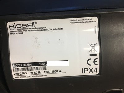 BISSELL Revolution HydroSteam 3670N Teppichreiniger Nasssauger, I41016