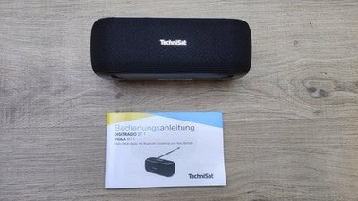 TechniSat VIOLA BT 1 tragbarer Bluetooth-Lautsprecher mit DAB+ Digitalradio