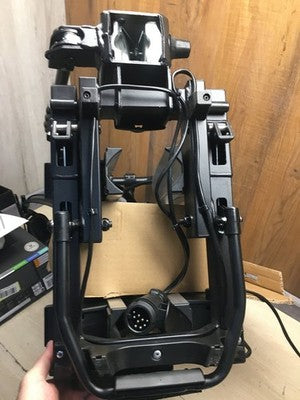EUFAB Finch Fahrradträger 11584, für 2 Fahrräder, Auto-Heckträger