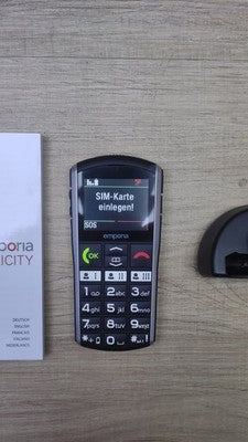 emporia SIMPLICITY V27 Seniorenhandy Schwarz