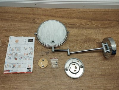 tesa Visioon Kosmetikspiegel mit 5-facher Vergrößerung 40611-00000