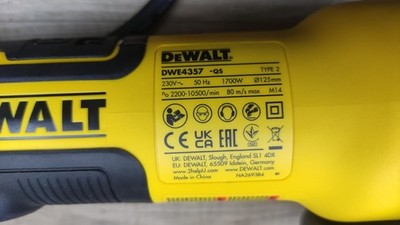 Dewalt Elektro-Winkelschleifer DWE4357 (1.700 W 125 mm)